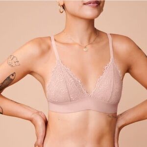 PEPPER Everyday Lace Bralette sienna